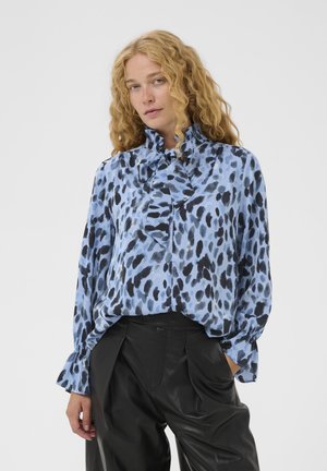 GRACIE PRINTED  - Blúz - blue painted dot
