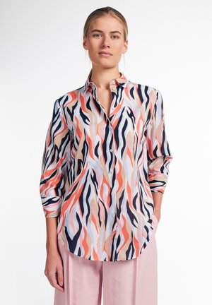Button-down blouse - multicoloured