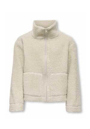 ONLY GIRLS Fleecejas - pumice stone