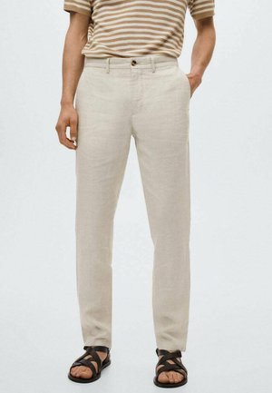 OYSTER - Trousers - écru