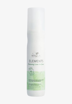 Butelka Wella Professionals Elements Renewing Leave-in Spray, 150 ml, z aloesem, bez silikonu, do redukcji stresu i rozplątywania włosów.