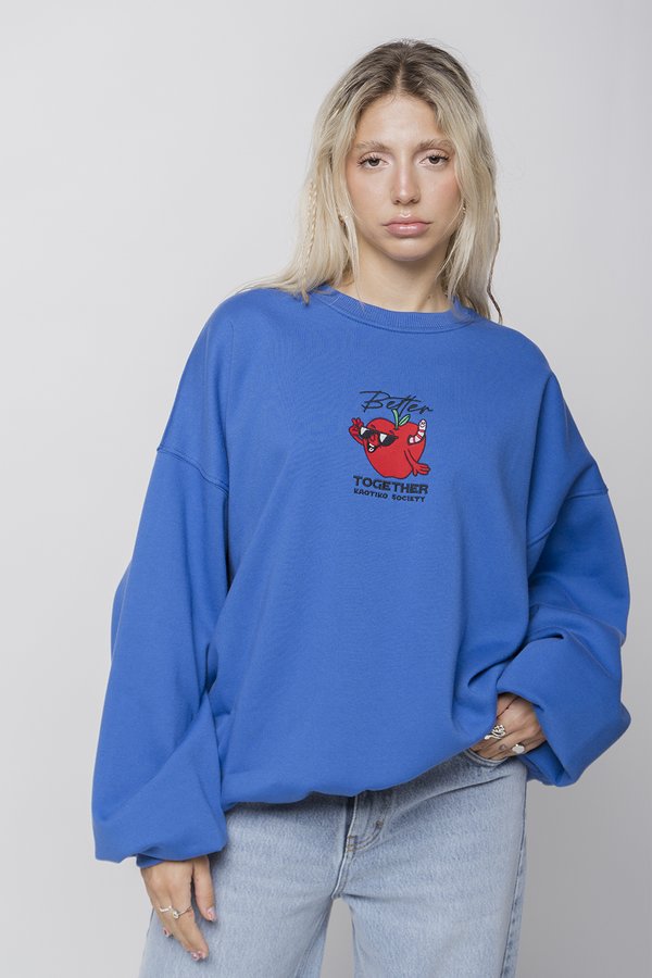 CREW BETTER TOGETHER UNISEX - Sweatshirt - royal3