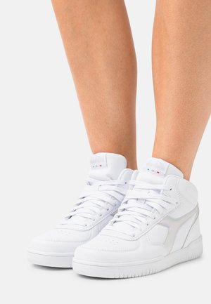 RAPTOR MID MIRROR - Sneakers alte - white/barely blue