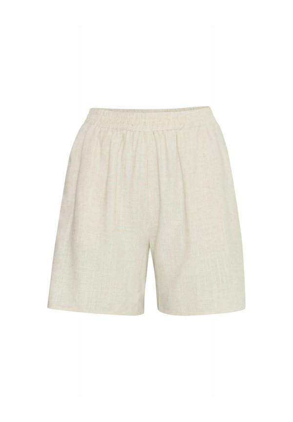 FRJUNA - Shorts - birch melange3