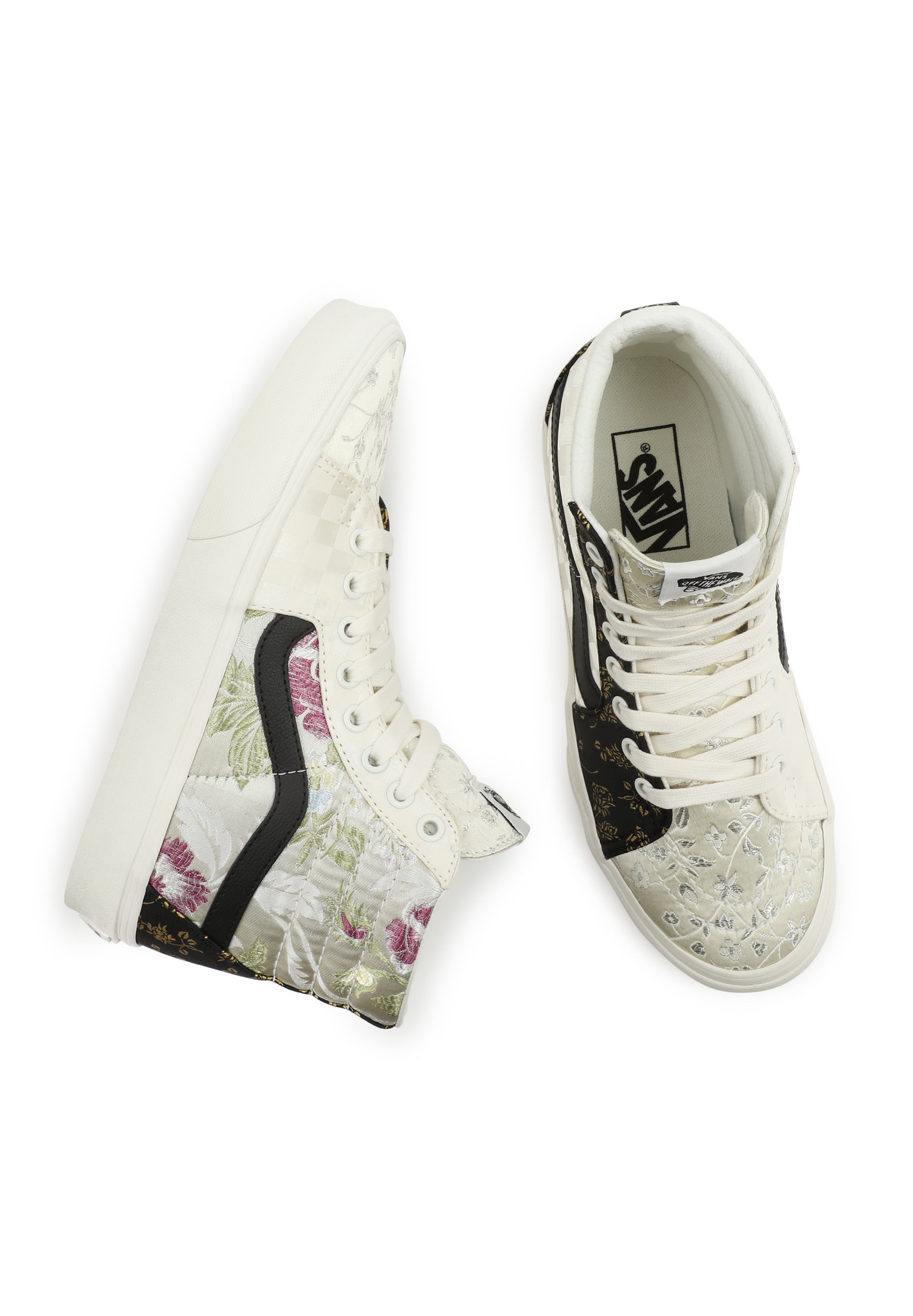 Herren Sneaker und Schuhe Vans Sk8-Hi 38 DX (Anaheim Factory) Patchwork  League/ True White