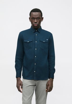 Jack & Jones JJESHERIDAN SHIRT - Ing - dark navy