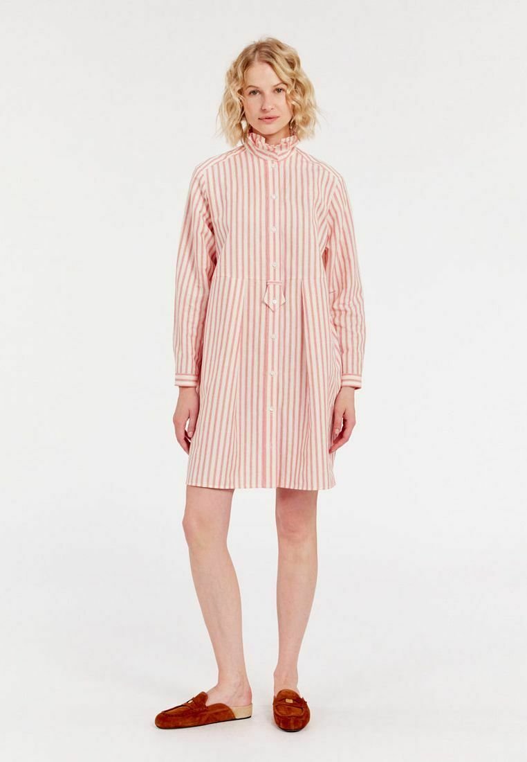 INES DE LA FRESSANGE MONICA - Robe chemise - p ecru red