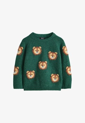 Next, Jumper - green lion