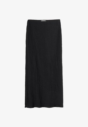 Kappahl, TEXTURED - Jupe crayon - black