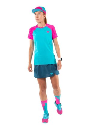 ALPINE PRO DAMEN - Print T-shirt - pink