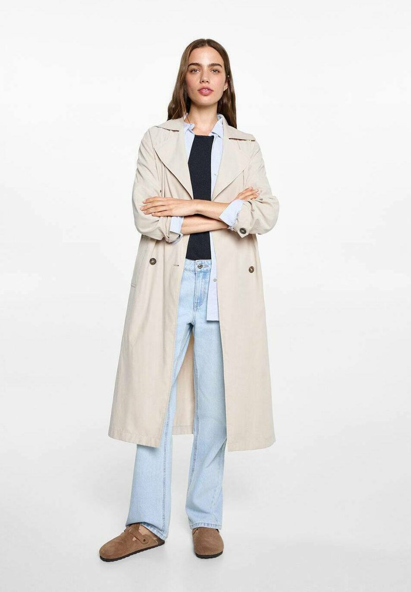 Mango Kids - Trenci - beige, Extindeți