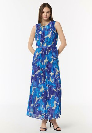 comma PLISSIERTES  - Maxikleid - himmelblau