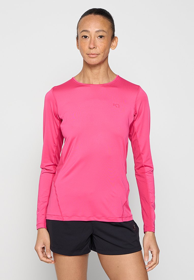 Kari Traa Sport T-shirt donkerroze