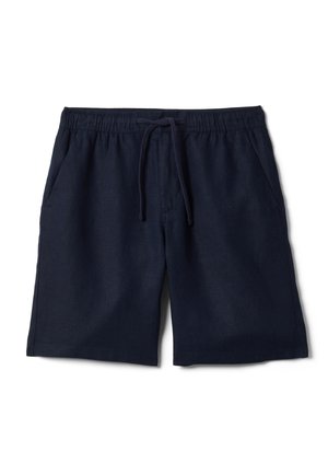 PIOMBO, BERMUDA SHORTS WITH ELASTICATED WAISTBAND - Short - night blue