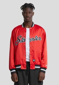 Starter - COLLEGE - Bomber stiliaus striukė - cityred Miniatiūros vaizdas 1