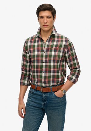 Superdry & Co VINTAGE CHECK - Camicia - upstate check green