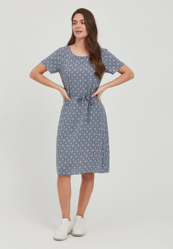 FRFxsutile - Day dress - vintage indigo mix2