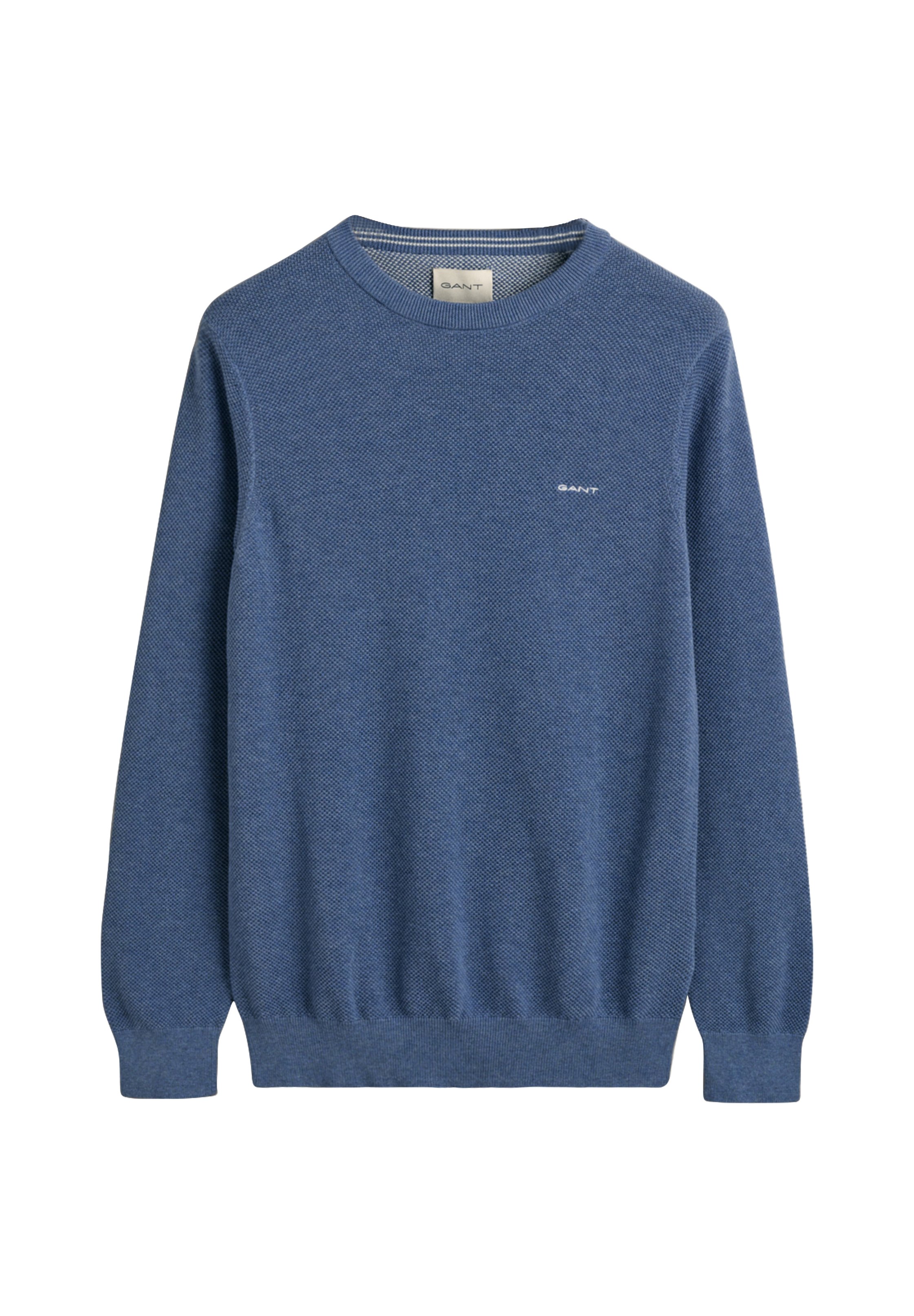 GANT C-NECK - Svetr - denim blue mel