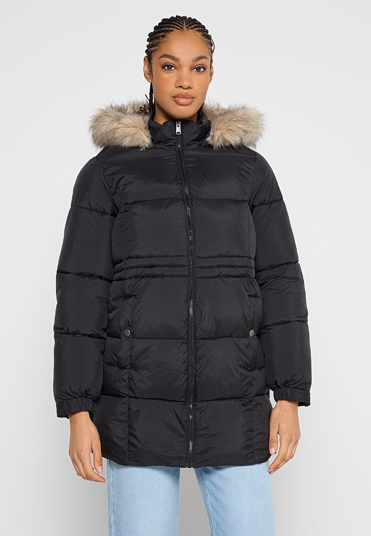 Vero Moda Wintermantel zwart Vero Moda Wintermantel zwart