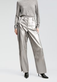 Trousers - silver
