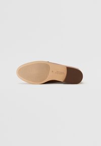 Lauren Ralph Lauren WYNNIE - Čevlji brez vezalk - deep saddle tan