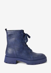 Next Snørestøvletter - dark blue