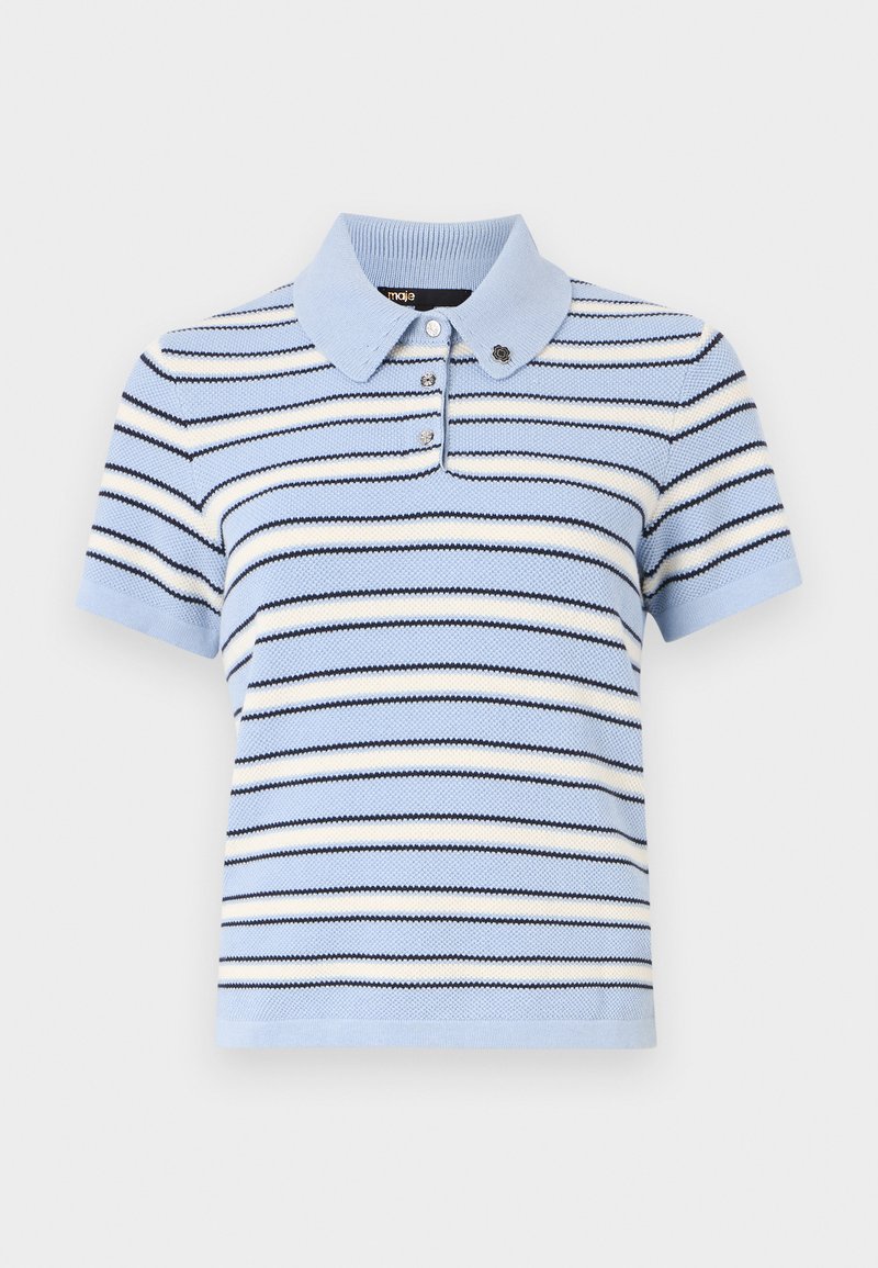 Maje Poloshirt blauw