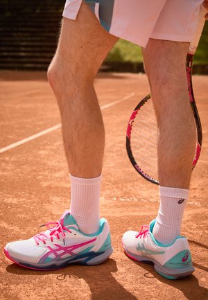 SOLUTION SPEED FF 3  - Scarpe da padel - white/hot pink