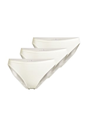 3ER PACK - Bikini-Hose - ecru