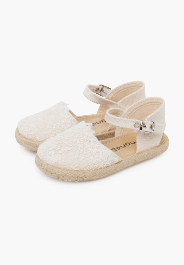 ALPARGATAS BORDADO CEREMONIA – Riemchenballerina – crudo