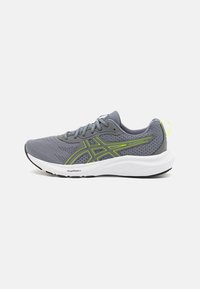 GEL-CONTEND 9 - Zapatillas running asfalto - steel grey/safety yellow