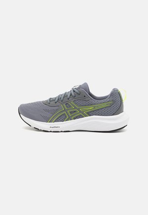 ASICS GEL-CONTEND 9 - Zapatillas running asfalto - steel grey/safety yellow