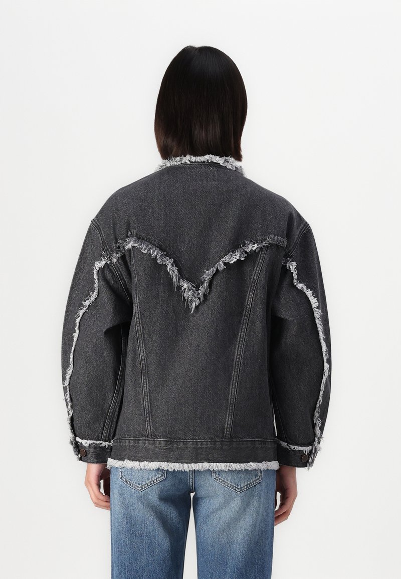 Wrangler WESTERN PUFFER - Giacca invernale - black/nero