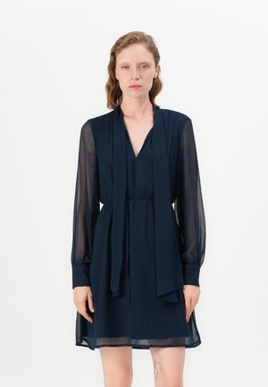 VIFALIA TIE NECK DRESS - Koktel haljina / svečana haljina - navy blazer