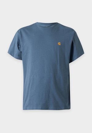 Carhartt WIP, CHASE - T-shirt basique - icesheet/gold-coloured