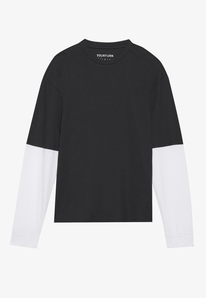 YOURTURN Longsleeve donkergrijs YOURTURN Longsleeve donkergrijs