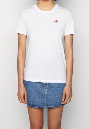 T-shirt print - white