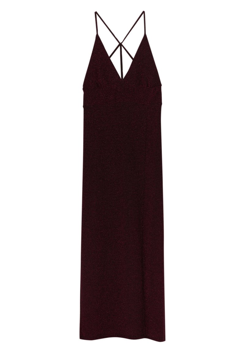 PULL&BEAR Jurk donkerrood gemêleerd