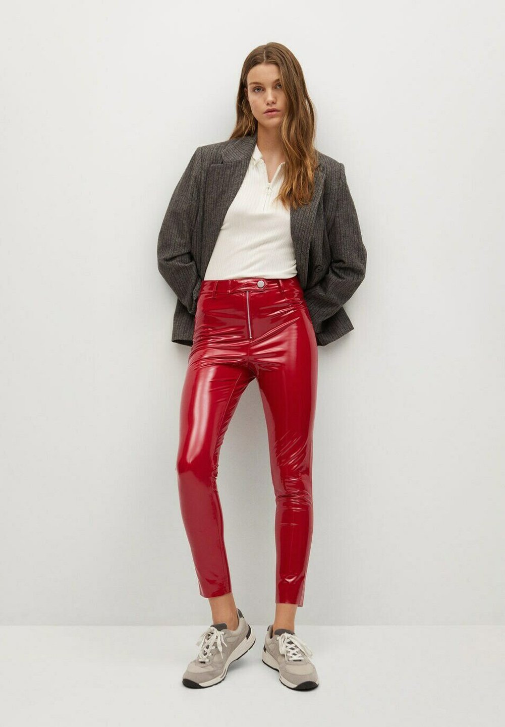 mango esther leather jacket