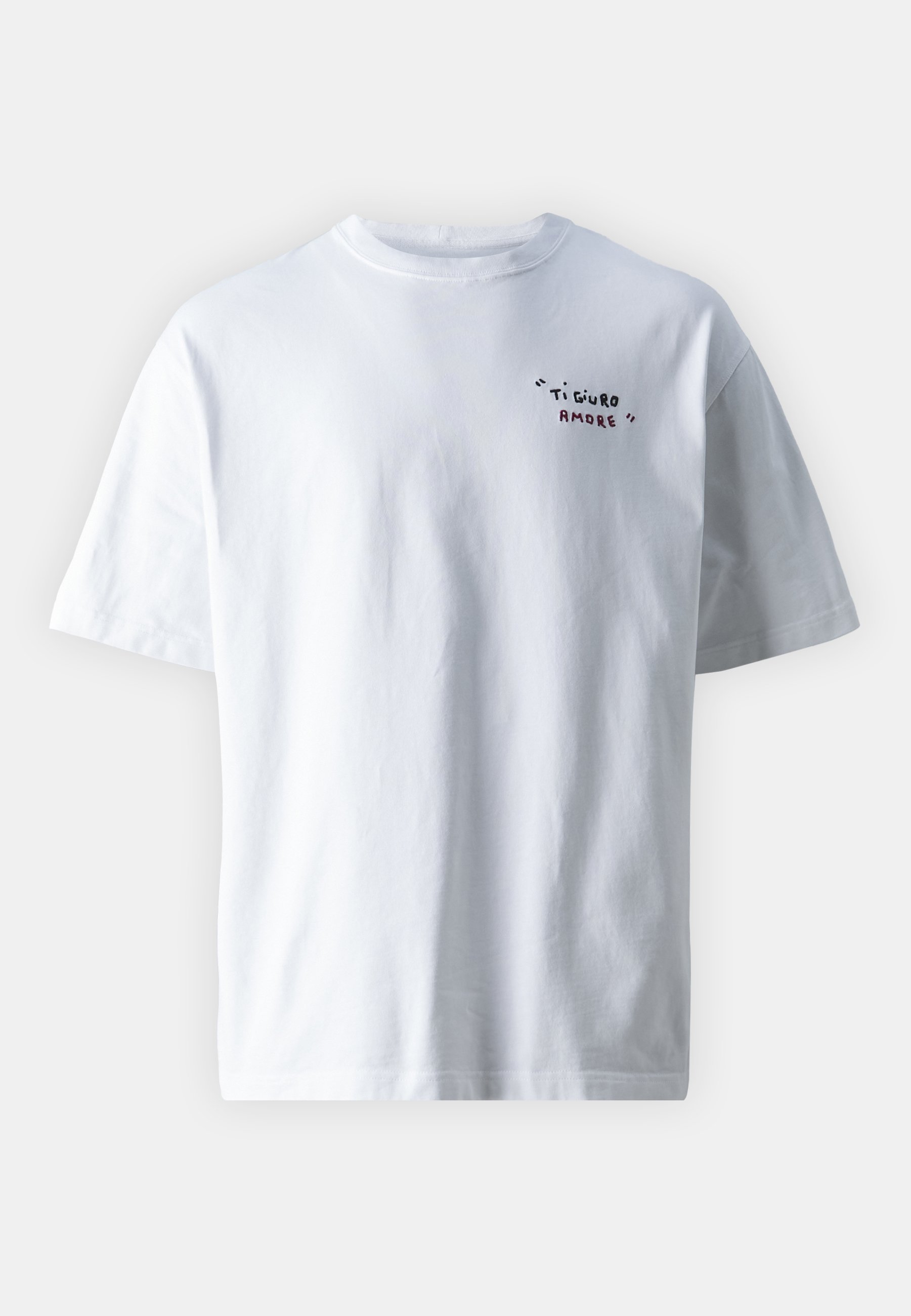 Samsøe Samsøe SAGIOTTO UNISEX - Print T-shirt - white ti