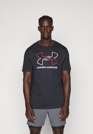 Under Armour FOUNDATION - Sportfelső - black/red/white
