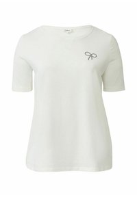 s.Oliver CURVE - T-shirt print - weiß
