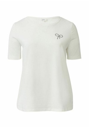 s.Oliver CURVE - T-shirt print - weiß
