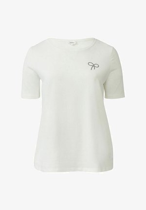 s.Oliver CURVE - T-Shirt print - weiß