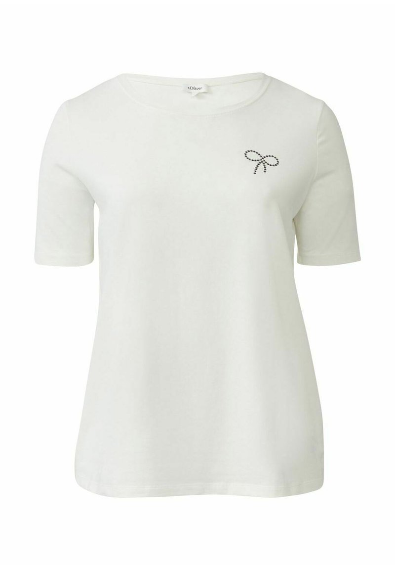 s.Oliver CURVE - T-shirt print - weiß