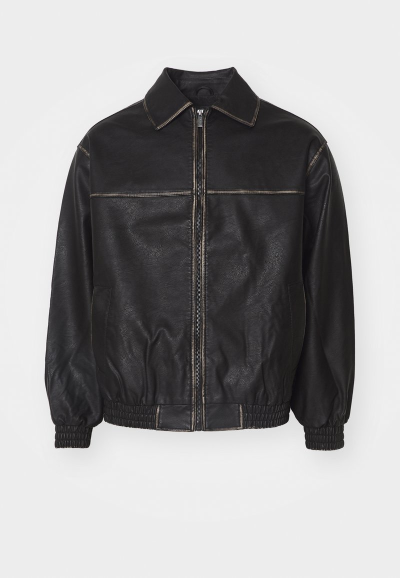 Vertere Berlin ENIGMA JACKET UNISEX - Faux leather jacket - black - Zalando