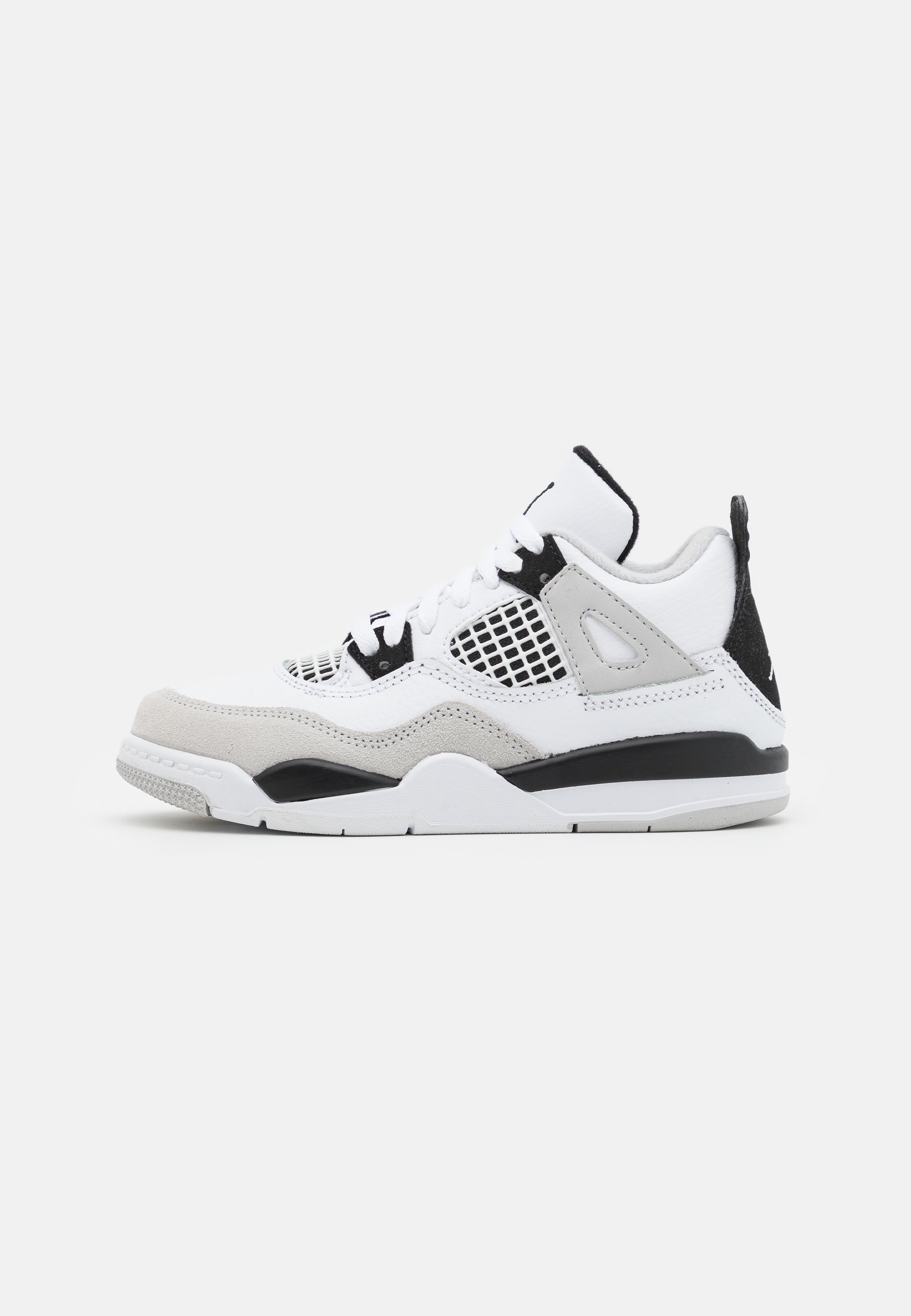 Jordan 4 UNISEX - Zapatillas de baloncesto white/black/neutral grey/blanco - Zalando.es