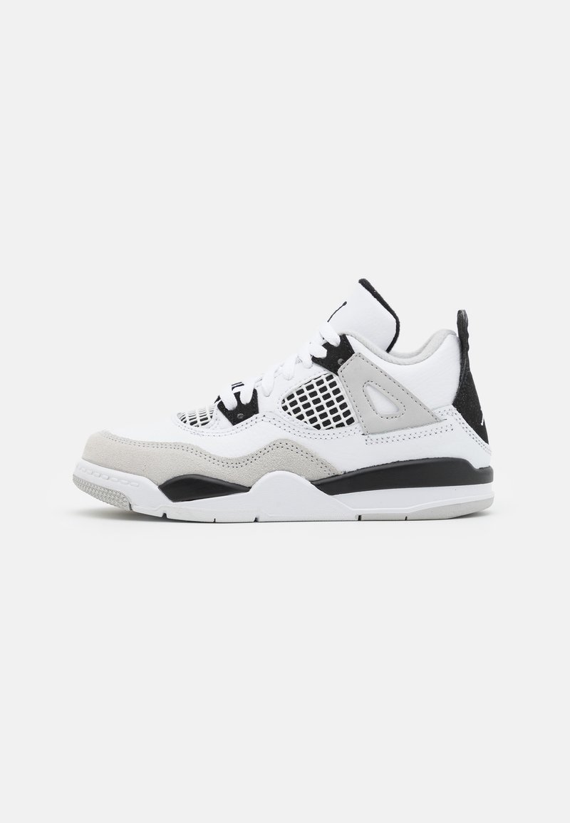 Jordan 4 RETRO UNISEX - Scarpe da basket - white/black/neutral grey/bianco  - Zalando.it Jordan 4 RETRO UNISEX - Scarpe da basket - white/black/neutral grey/bianco  - Zalando.it