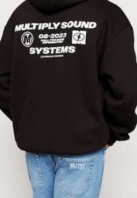 Multiply Apparel Felpa con zip - black