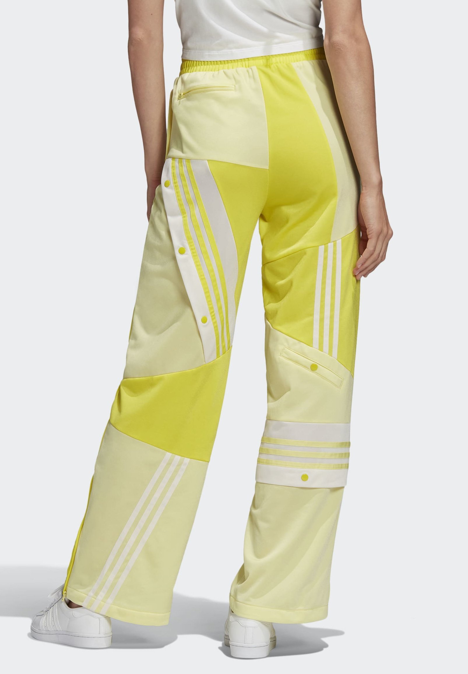 adidas joggers yellow